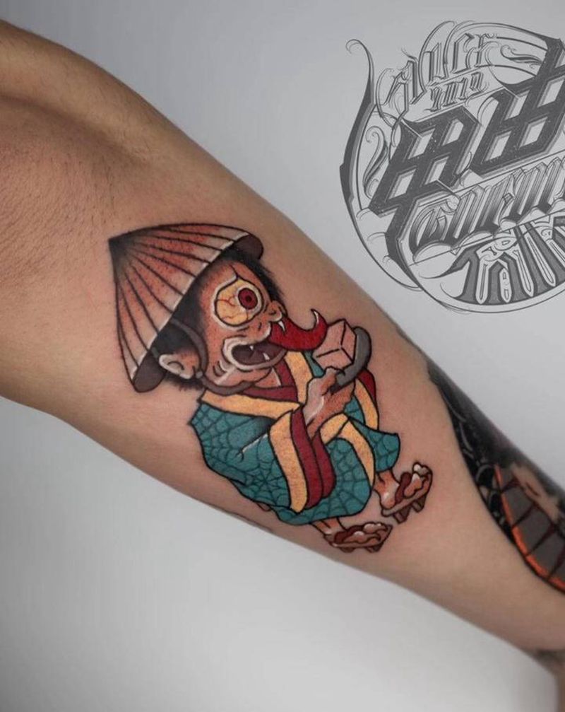 日式小图纹身图片_手臂Old School纹身图案