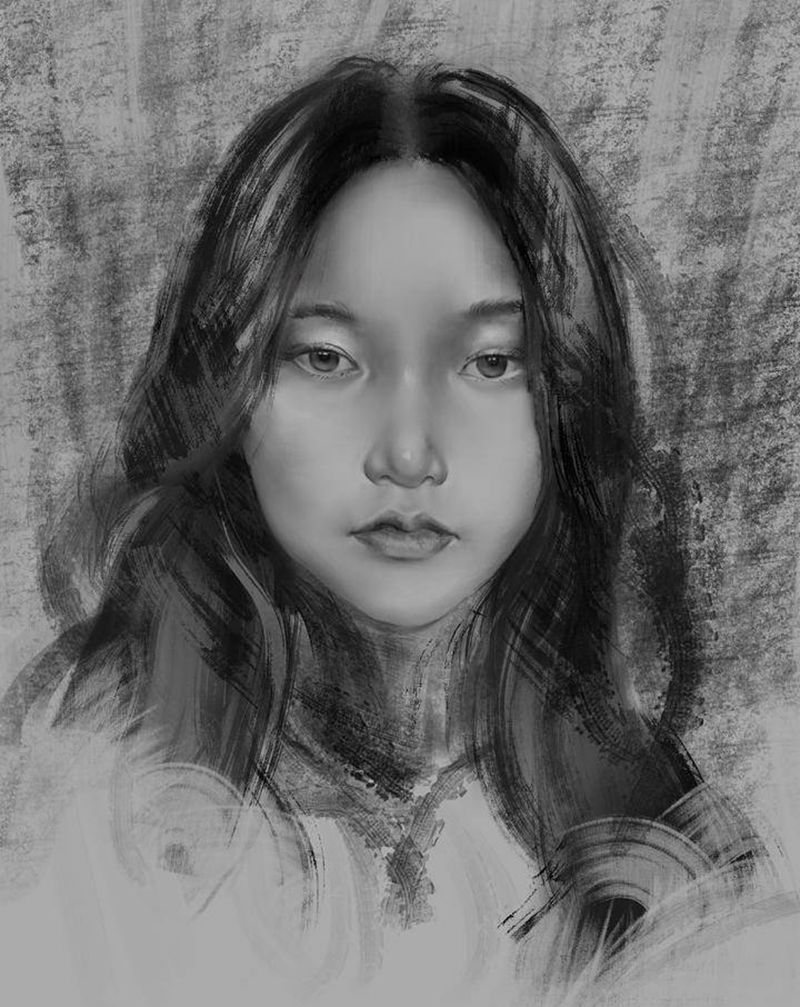 头像练习纹身图片_欧美写实纹身图案