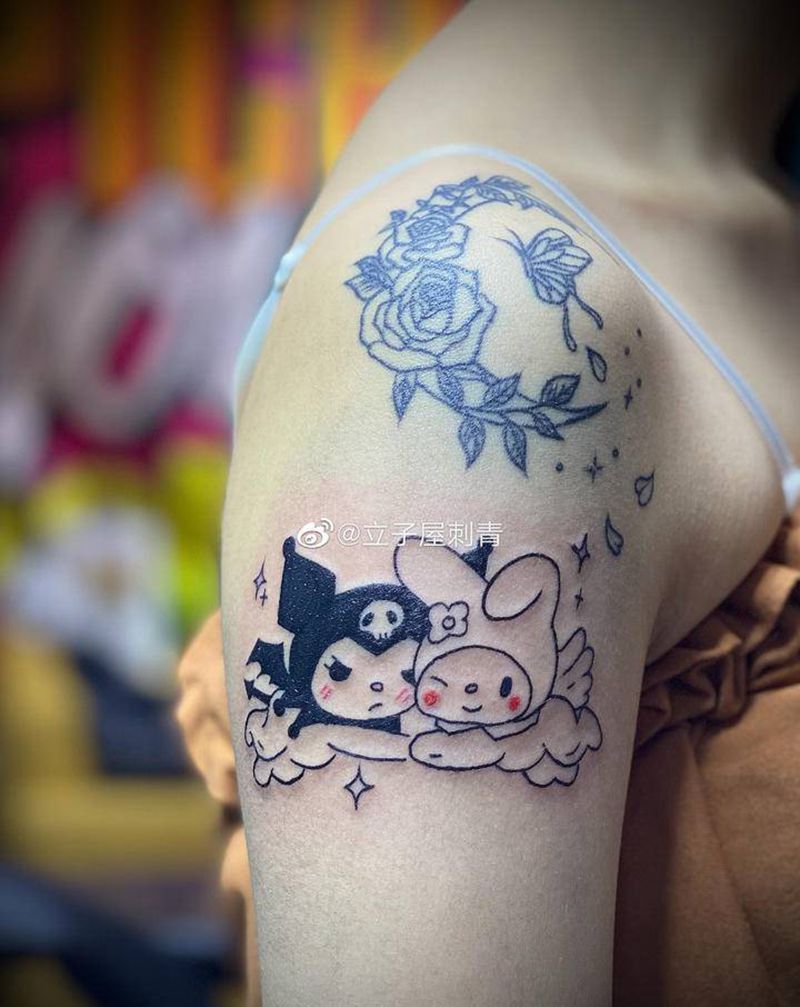 卡通纹身图片_手臂纹身图案