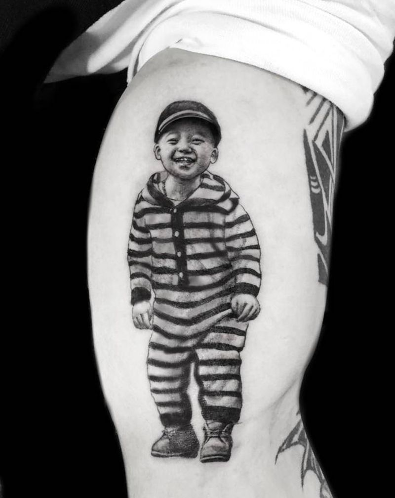 人物纹身图片_手臂纹身图案