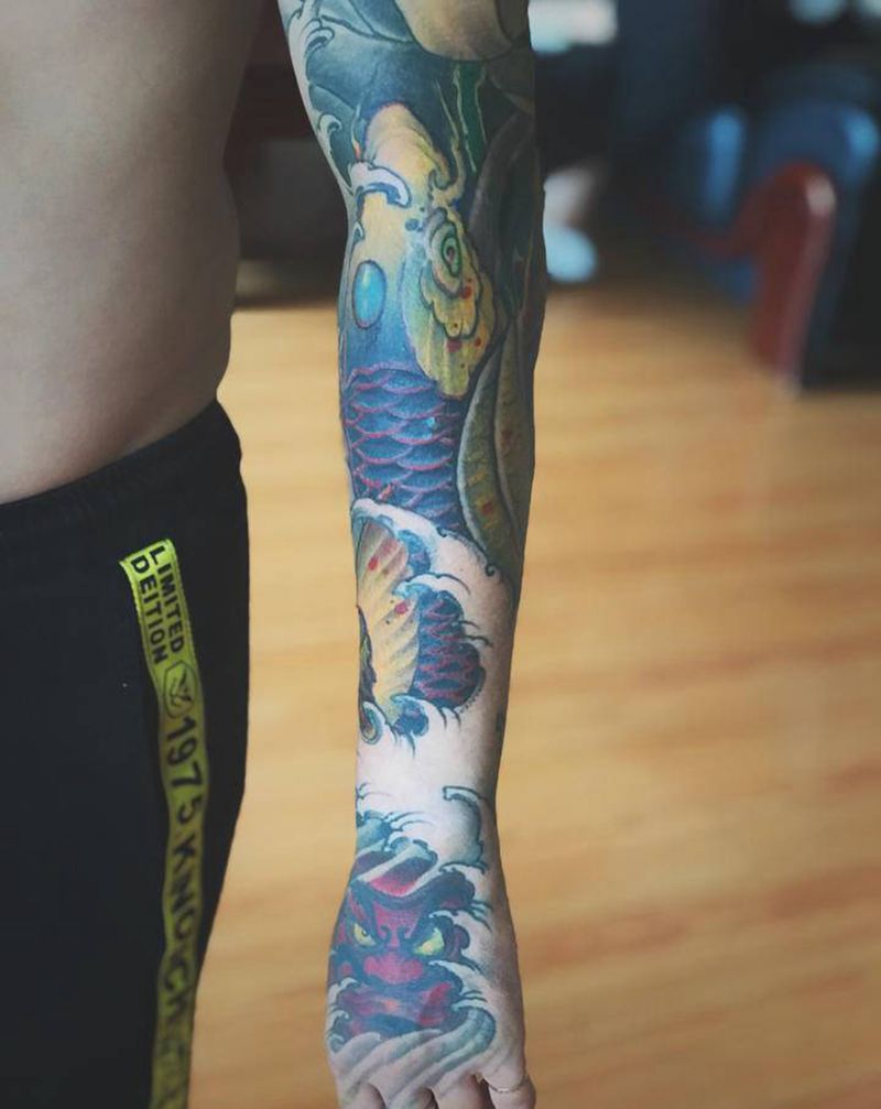 吉首纹身纹身图片_手臂纹身图案