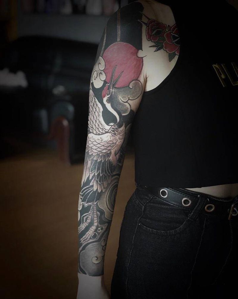 湘西瞳画纹身图片_手臂纹身图案