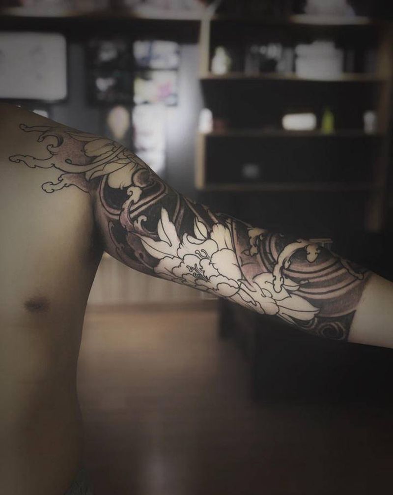 湘西瞳画纹身图片_吉首纹身图案