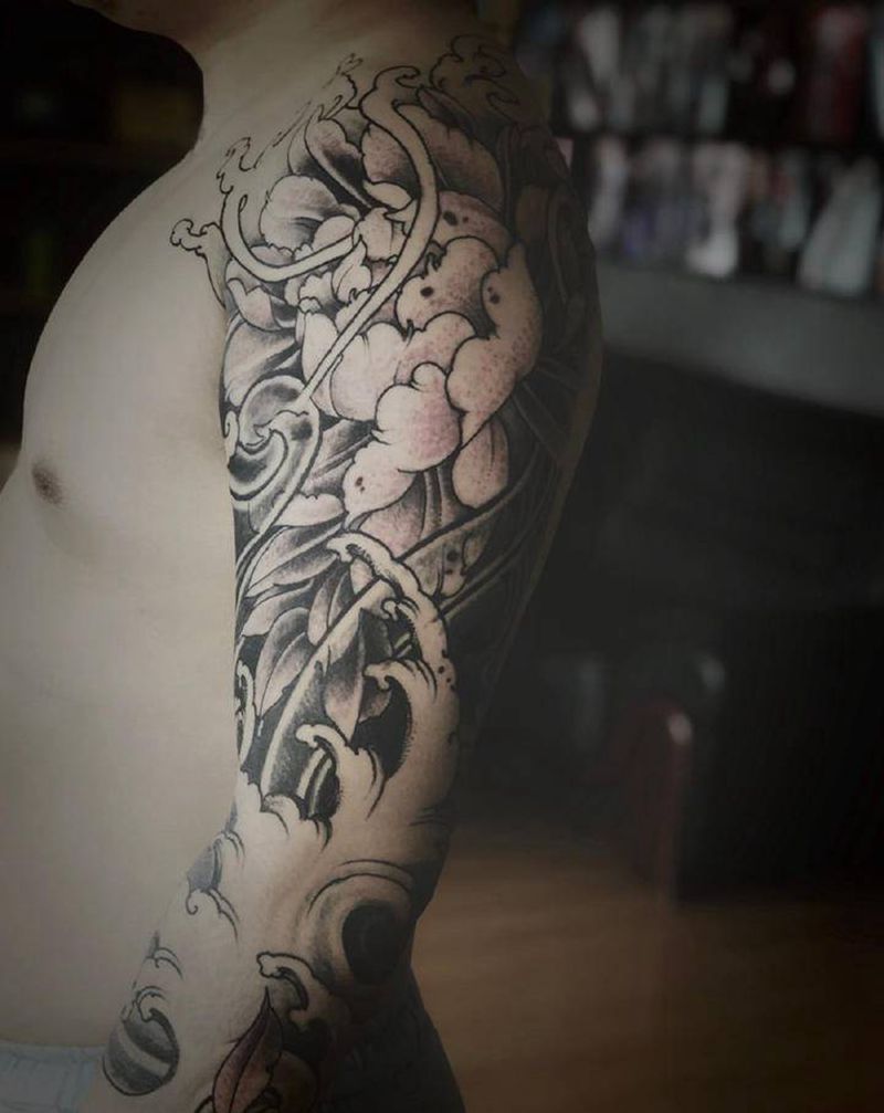 湘西瞳画纹身图片_手臂纹身图案