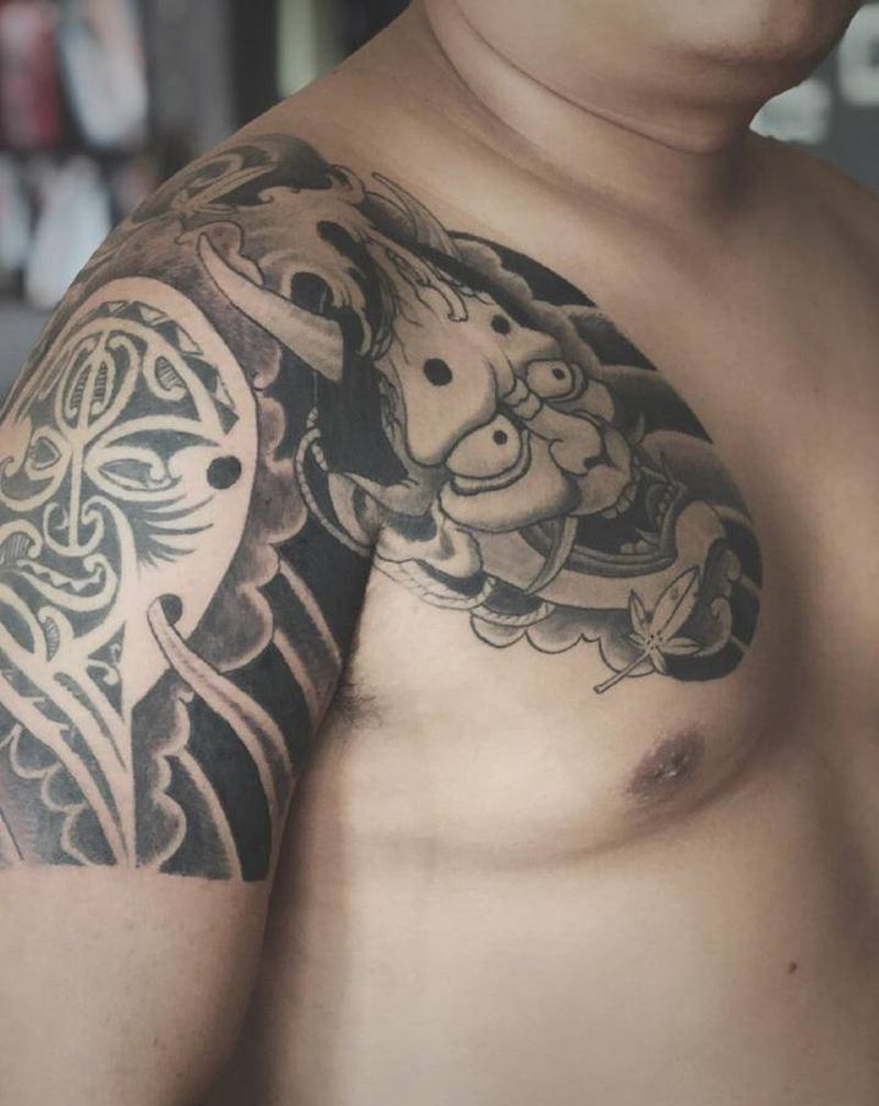 湘西瞳画纹身图片_手臂纹身图案