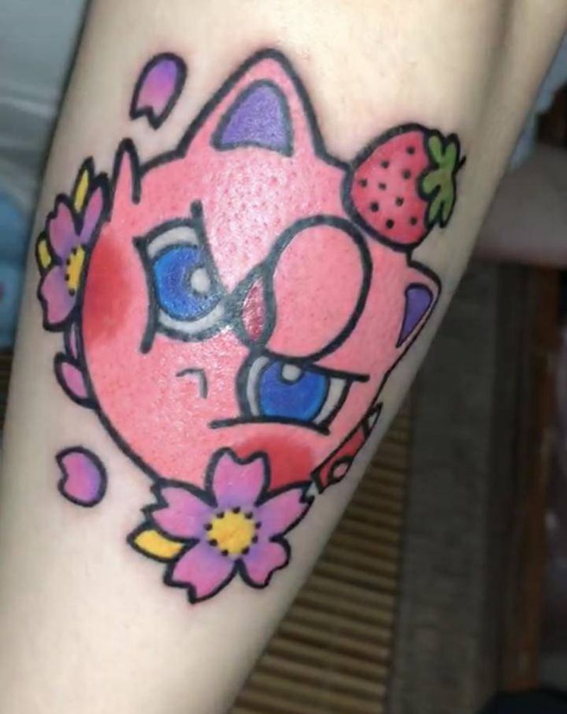 小图完成纹身图片_手臂Old School纹身图案