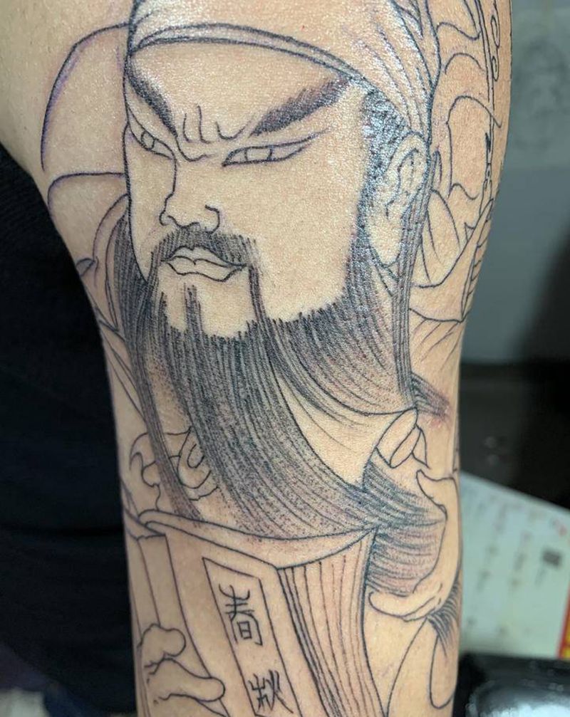 花臂纹身图片_手臂新传统纹身图案