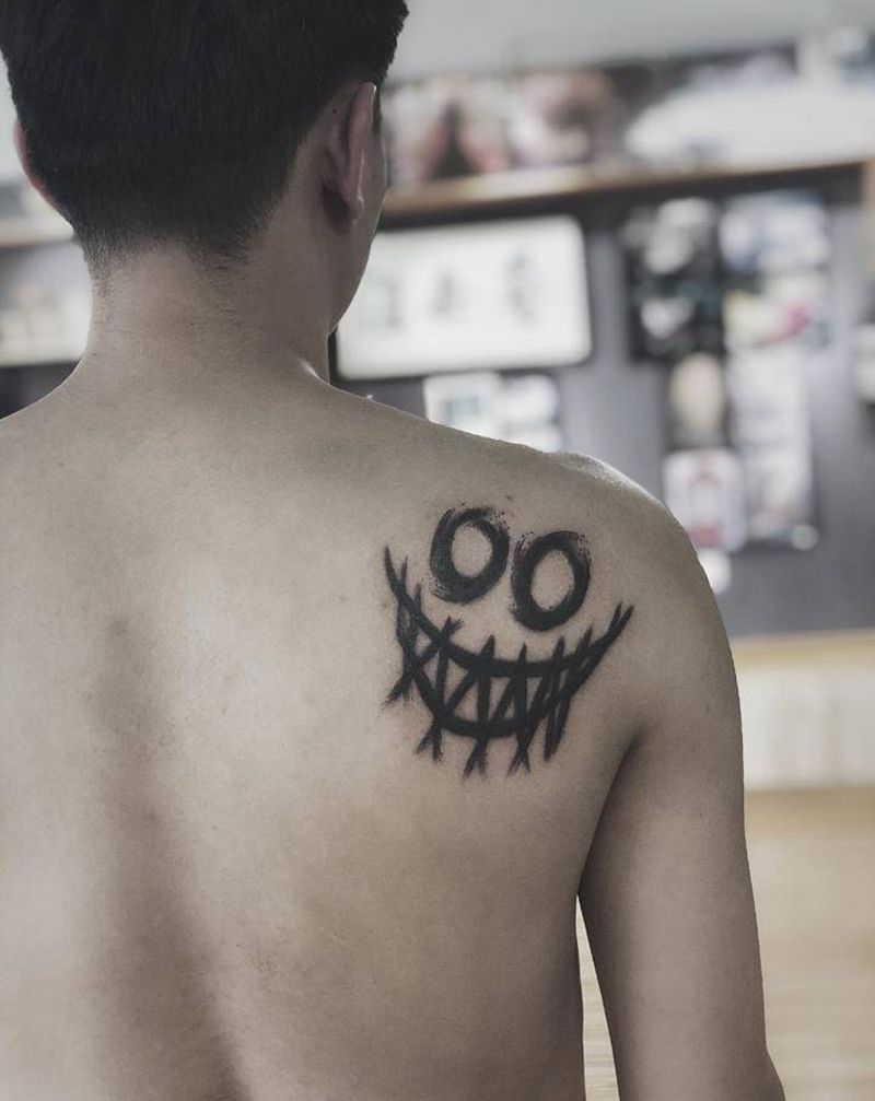 湘西瞳画刺青纹身图片_图腾纹身图案