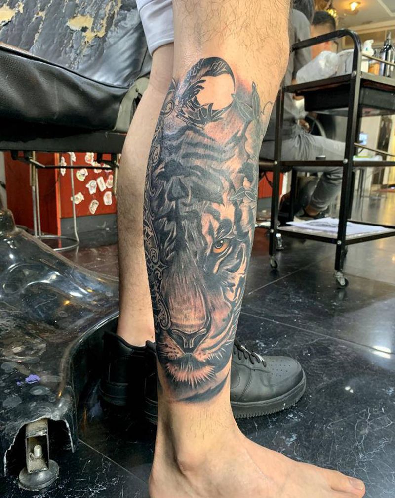 旧图修改纹身图片_臀部肩部纹身图案