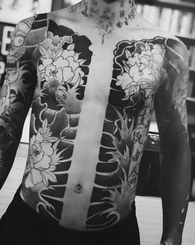 湘西瞳画纹身图片_老传统纹身图案