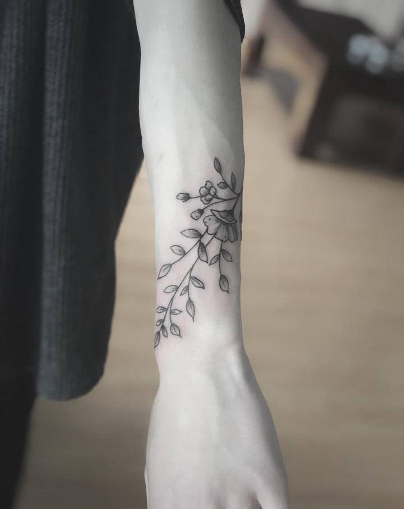 湘西瞳画刺青纹身图片_手臂纹身图案