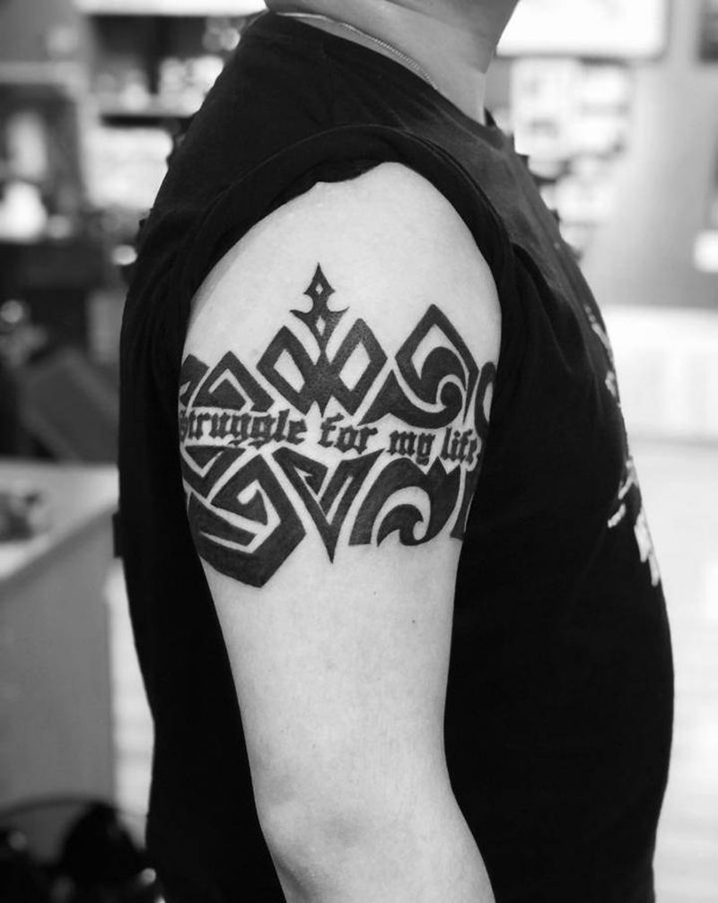 吉首纹身纹身图片_手臂图腾纹身图案