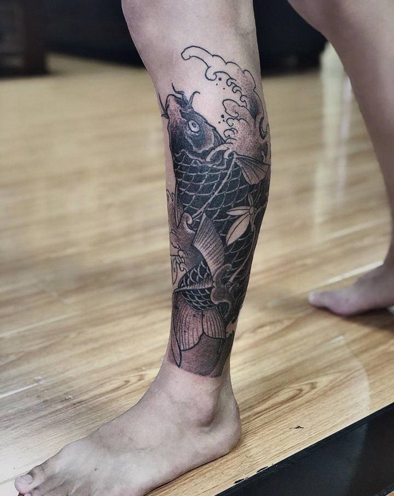 湘西瞳画刺青纹身图片_脚部腿部纹身图案