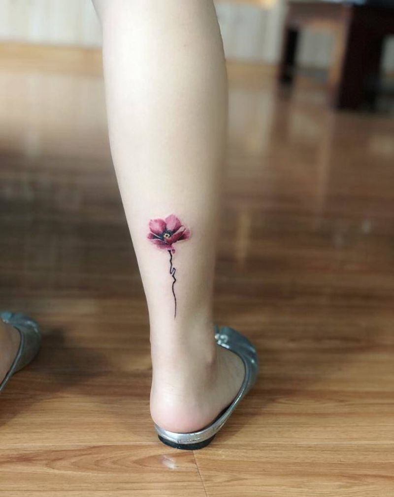 湘西瞳画刺青纹身图片_脚部腿部纹身图案