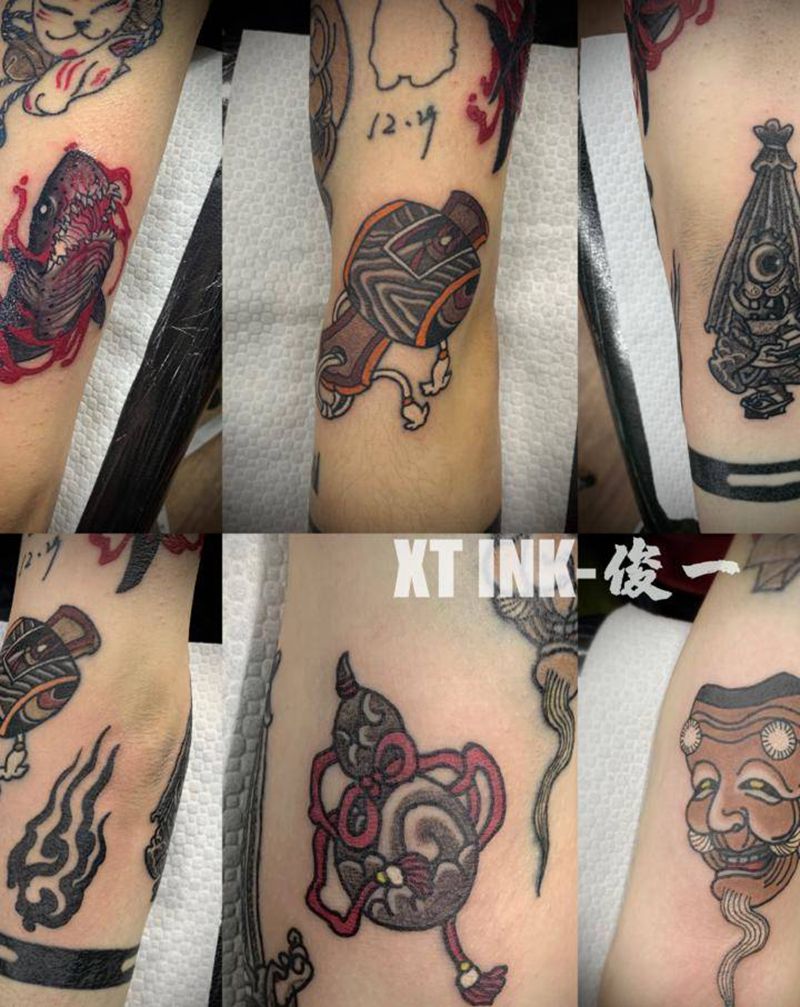 和风小图纹身图片_手部手臂和风小图纹身图案