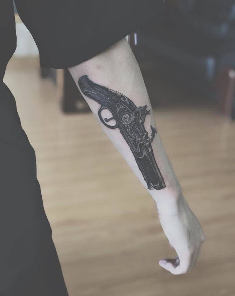 湘西瞳画刺青纹身图片_欧美写实纹身图案