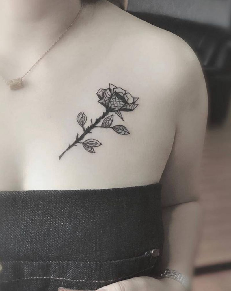 湘西纹身吉首纹身纹身图片_胸部纹身图案