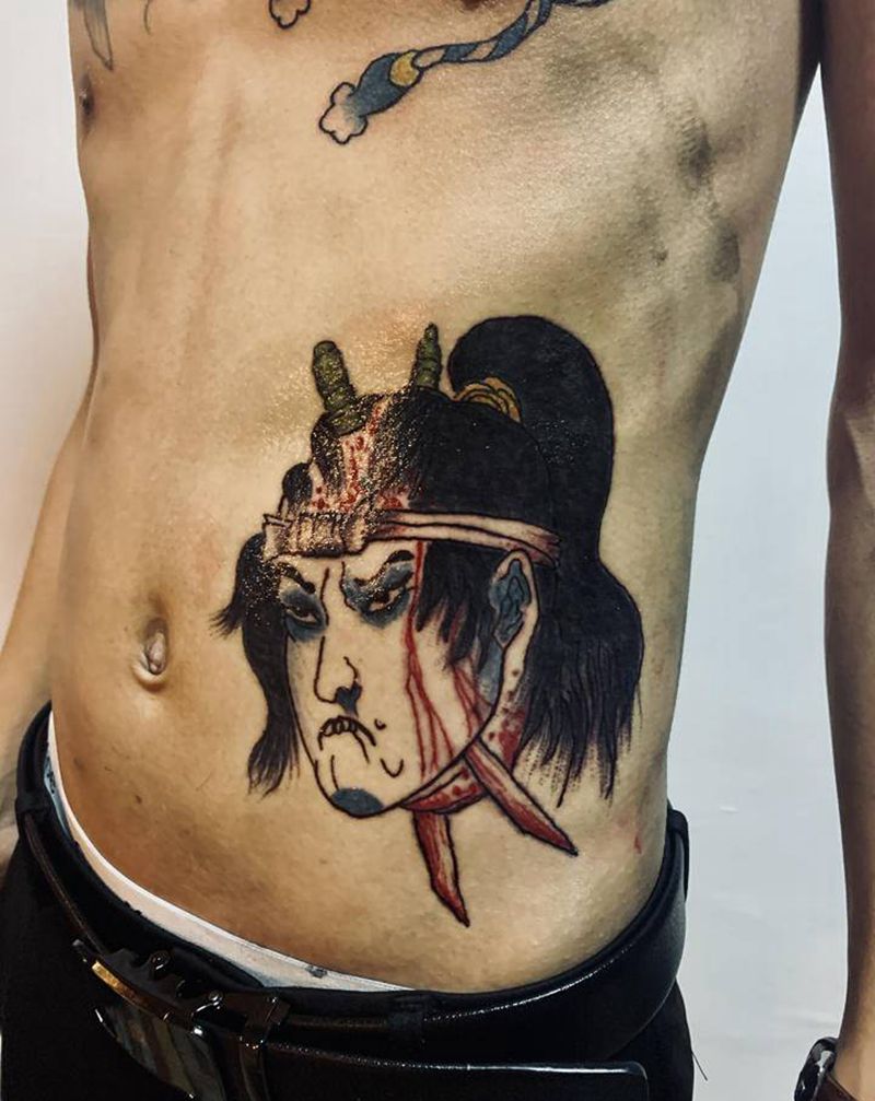 日式小图纹身图片_老传统纹身图案