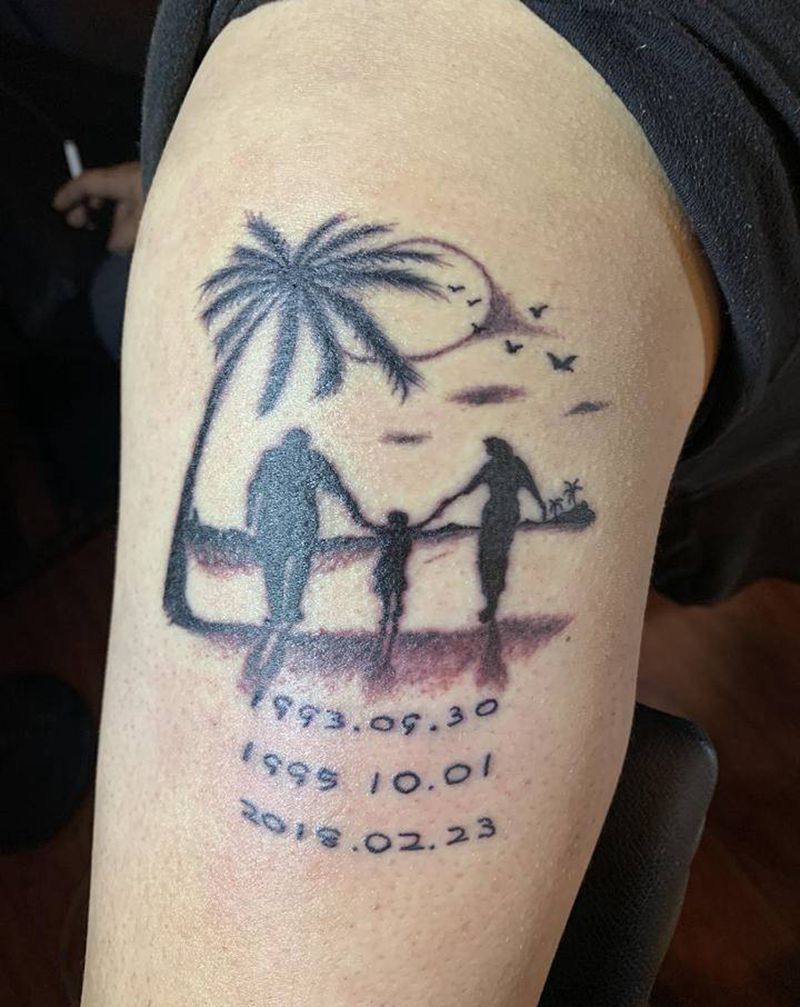 以梦为马，与晨相守纹身图片_手臂纹身图案