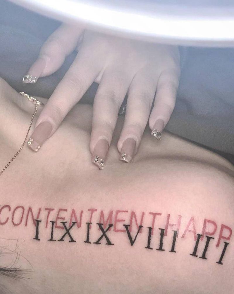 吉首纹身瞳画刺青纹身图片_花体字纹身图案