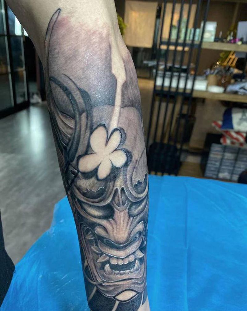 般若小臂纹身图片_手臂纹身图案