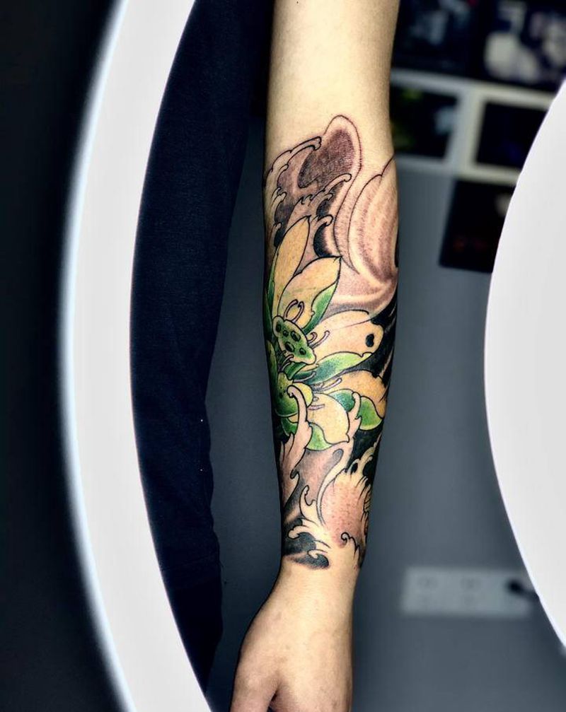 湘西瞳画刺青纹身图片_新传统纹身图案