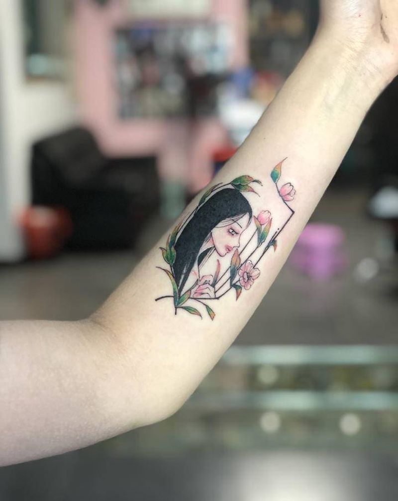 遮盖英文纹身图片_手部纹身图案