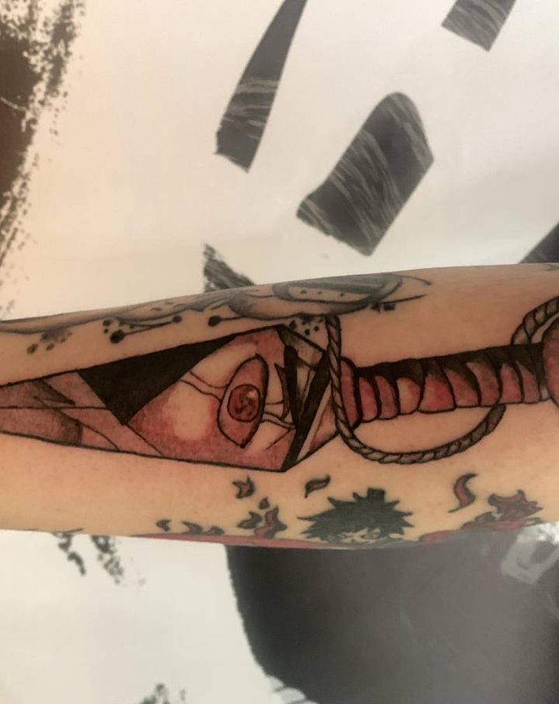 火影忍者纹身图片_手臂纹身图案