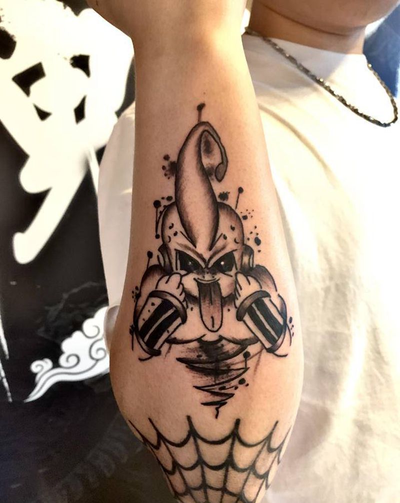 布欧纹身图片_手臂七龙珠纹身图案