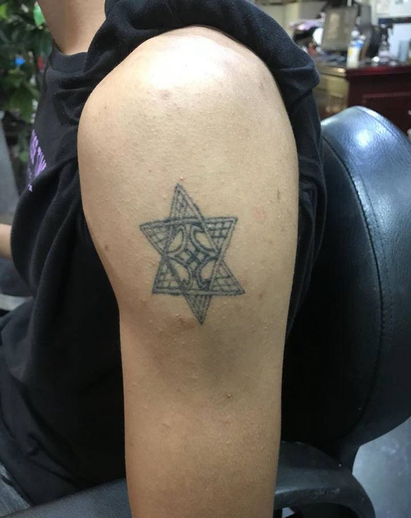 遮盖作品纹身图片_手臂纹身图案