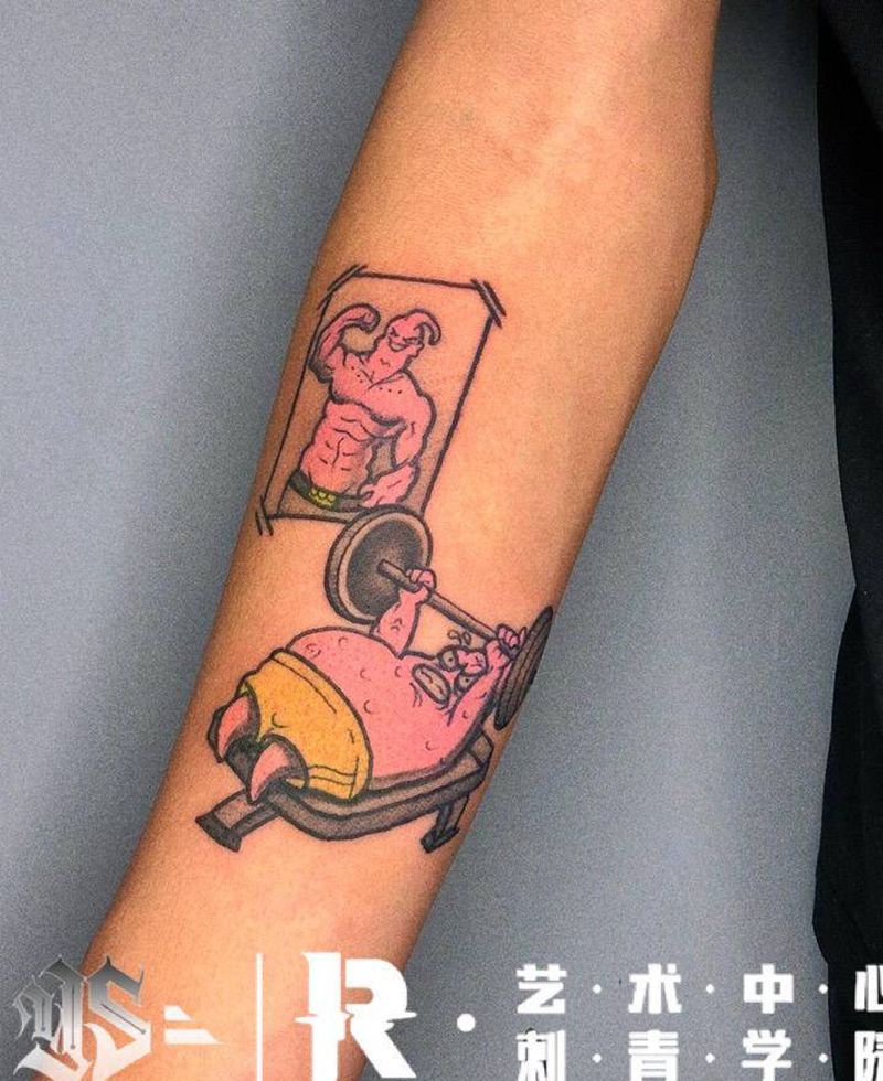 像我纹身图片_手臂New School纹身图案