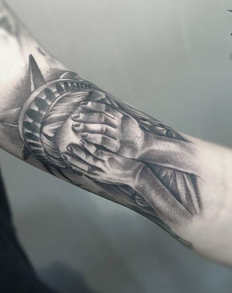 欧美纹身图片_手臂欧美纹身图案