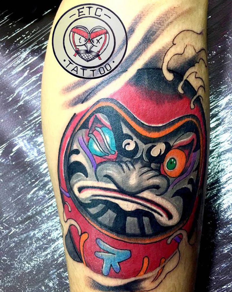 拼接未完纹身图片_New School纹身图案