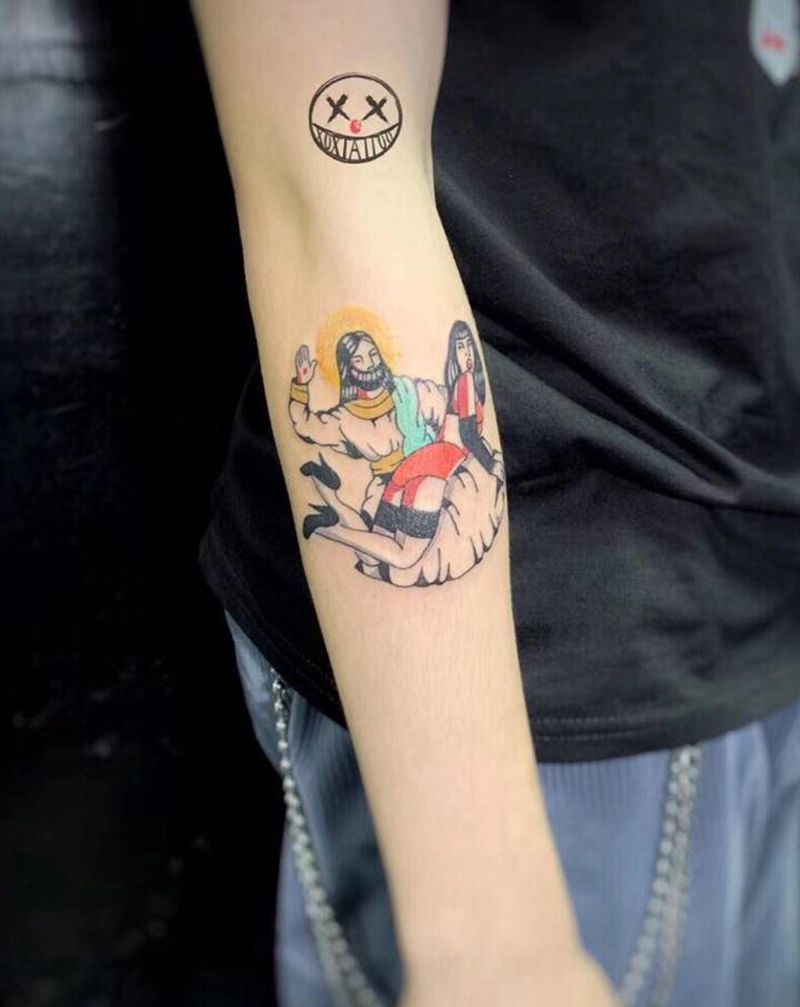 1纹身图片_Old School纹身图案