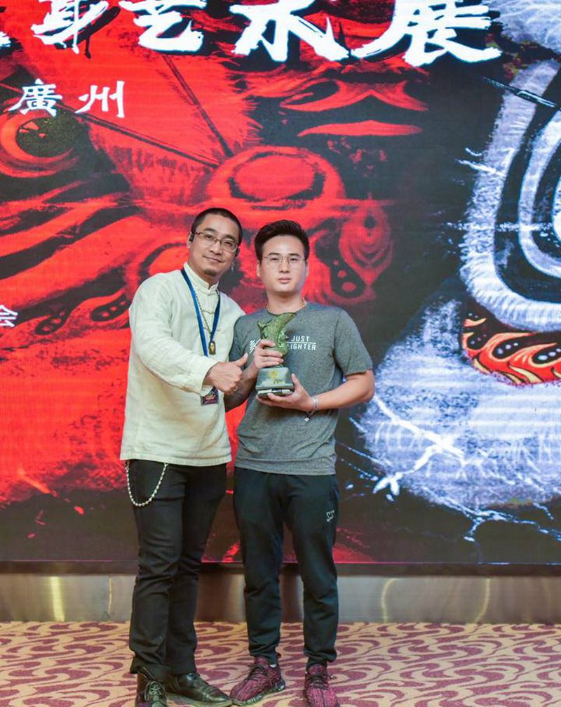 广州华南纹身艺术展纹身图片_手臂背部欧美写实新传统纹身图案