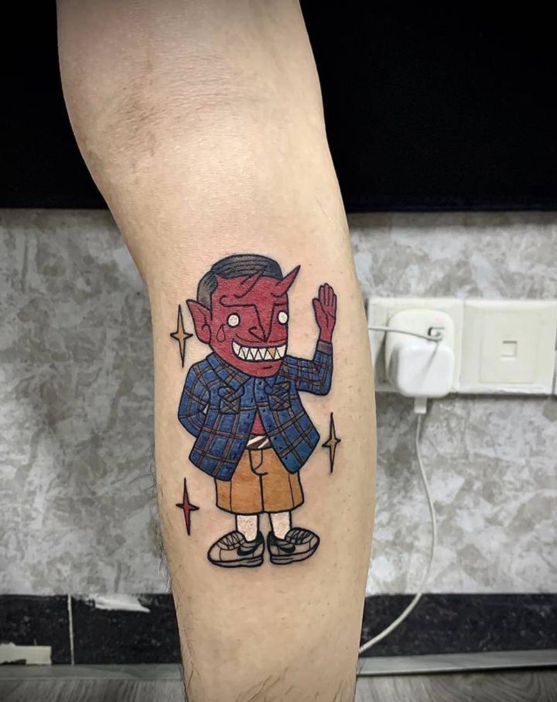 school tattoo纹身图片_手臂New SchoolOld School纹身图案