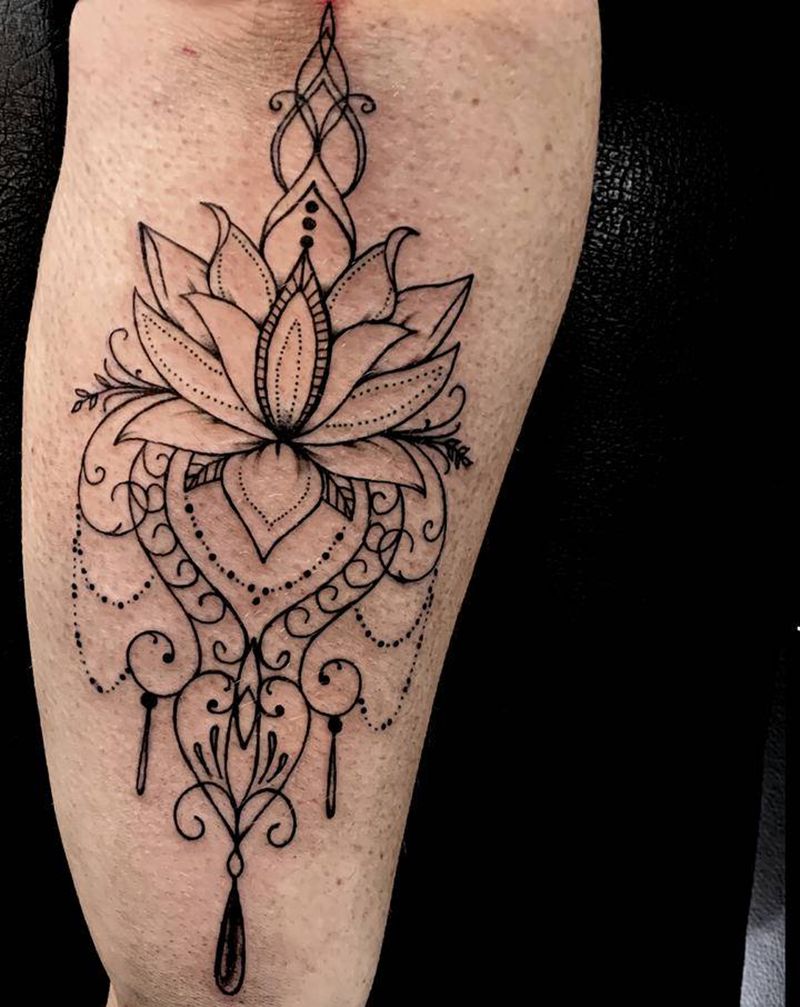 mandela纹身图片_手臂图腾对称图形图腾纹身图案