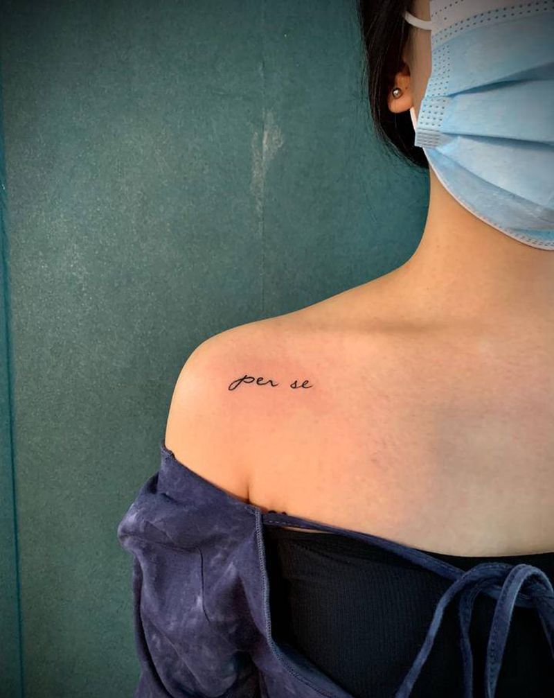 英文纹身图片_肩部纹身图案