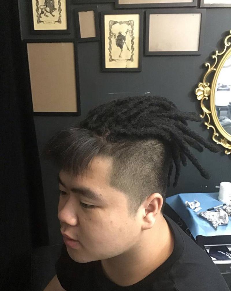 脏辫纹身图片_欧美写实纹身图案