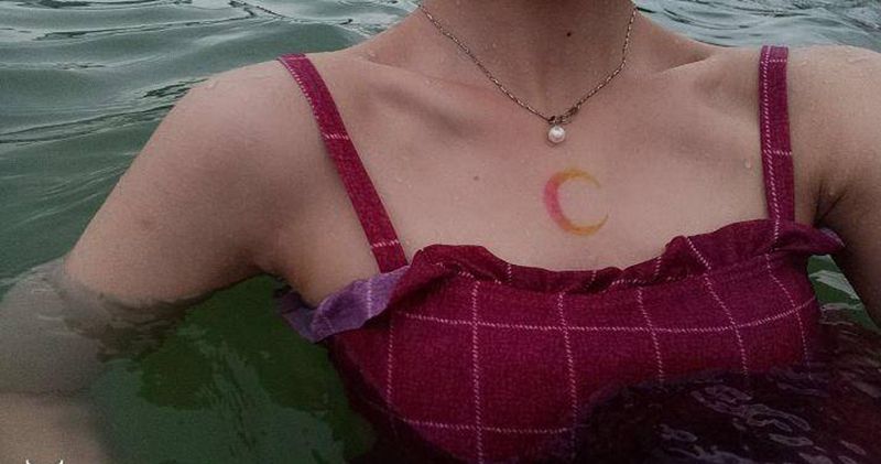 小仙女纹身图片_水彩纹身图案