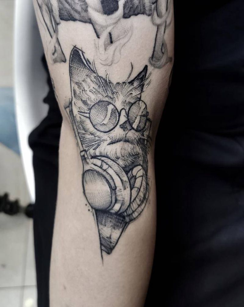 小图拼接纹身图片_欧美写实纹身图案