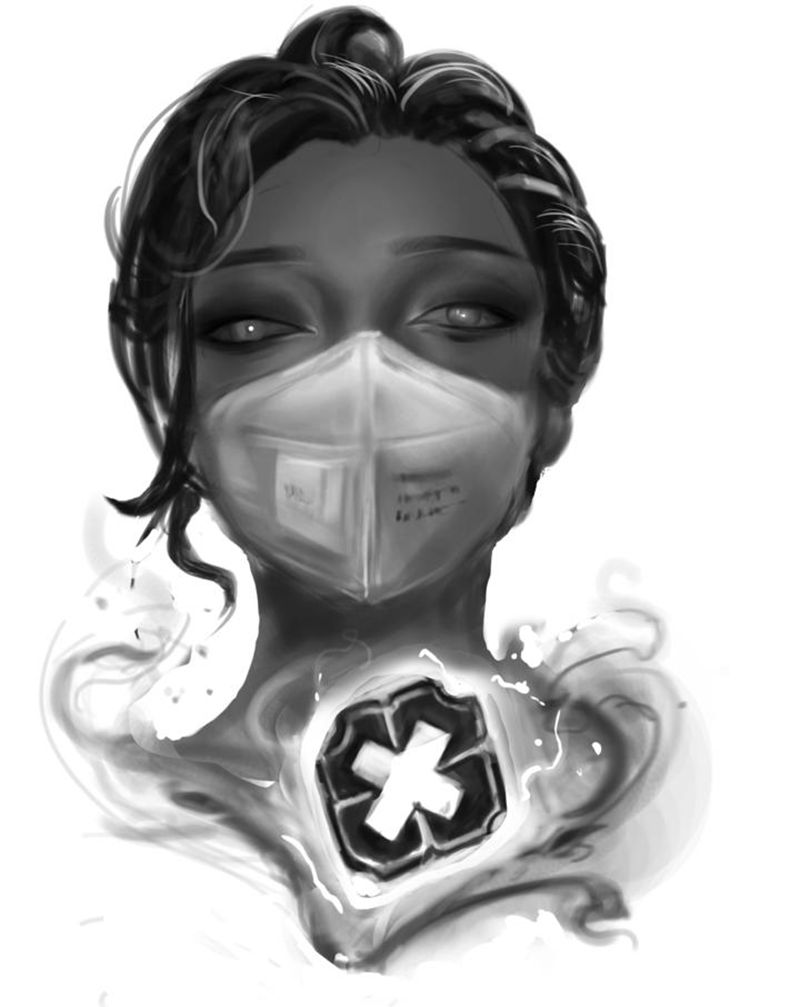 医者的力量纹身图片_手部纹身图案