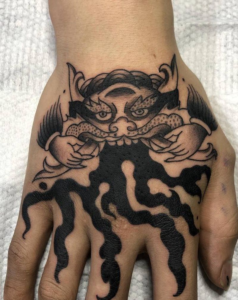 old school纹身图片_手部Old School纹身图案