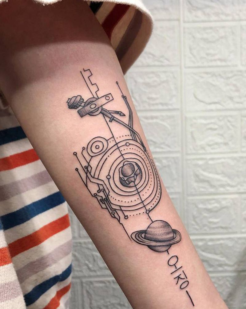 小清新纹身图片_手部纹身图案