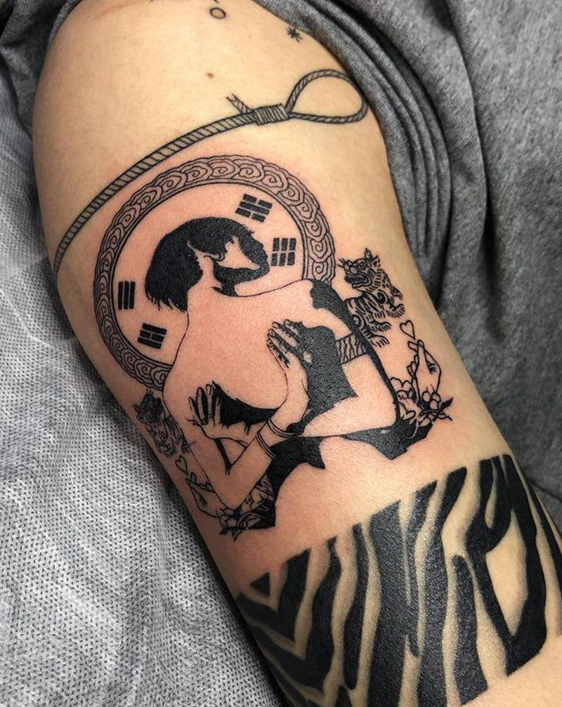 这是纹身纹身图片_手部纹身图案