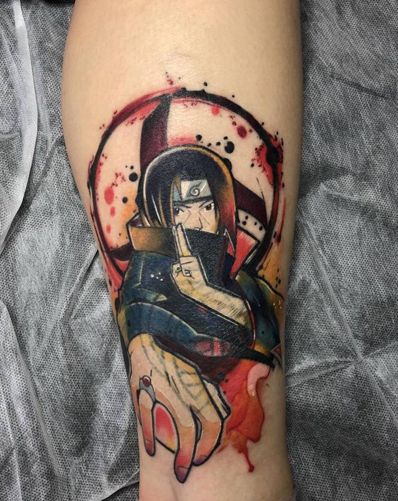 鼬纹身图片_手部纹身图案