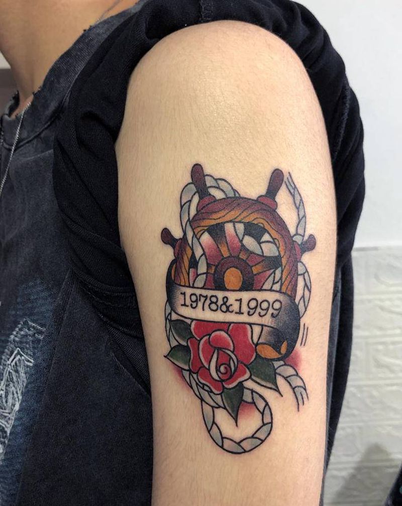 old school纹身图片_手臂Old School纹身图案