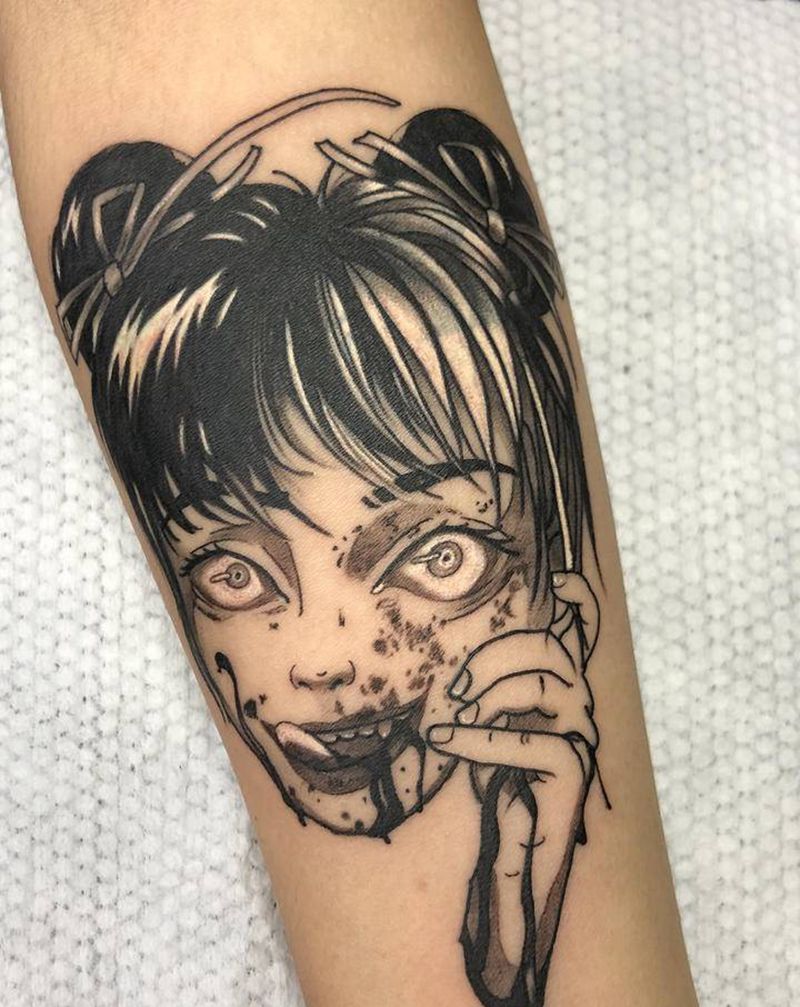 女孩纹身图片_手部纹身图案