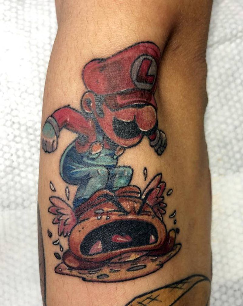 new school纹身图片_手臂New School纹身图案