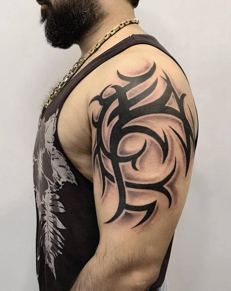 图腾纹身图片_手臂手部图腾纹身图案